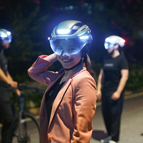 Lumos Helmet Futuristic Bicycle Helmet Lumos Ultra E-Bike Smart