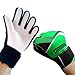 ATHPIK Kids & Youth Soccer Goalkeeper Gloves, Junior Indoor & Outdoor Goalie Gloves with Finger Spines Protection and Strong Grip for Girls and Boys, Size 5-7, 30 Days Warranty (Green, Size 5)