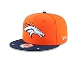 NFL Denver Broncos Star Trim 9Fifty Snapback Cap, One Size, Orange