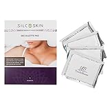 Silcskin Decollette Pad and BONUS 4-Pack YouthBlume Eye Pad Reusable Medical Quality Silicone