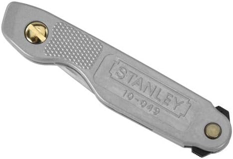 Stanley+4-1%2f4+in.+Folding+Pocket+Knife+Gray+1+pk