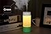 Cool Mist Ultrasonic Humidifier, 250ML USB Portable Mist Air Mini Humidifier-Quiet Operation, Automatic Shut Down, Night Light Function For Office Home Bedroom Car (Green-250ML)