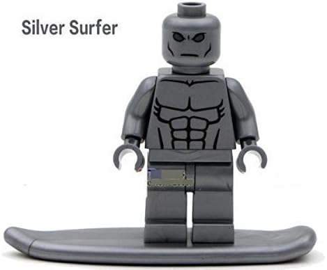 KorgisCollectilbes Silver Surfer Minifigure Custom Building Block Toy