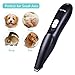 Dog Clippers - Dog Grooming Kit with Comb Brush - Dog Cordless Hair Clippers Trimmers for Paws - Rechargeable Pet Clippers Low Noice Hair Clippers for Small Dogs -Paws -Eyes -Face -Ears -Rump (Black)