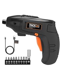 Tacklife   Destornillador electrico, bateria recar