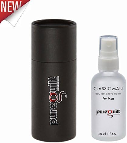 Pureguilt Classic Man Pheromone Infused Cologne for Men to Attract Women 1 Fl Oz (30 ml) Made in the USA