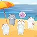 NEW: Squishies 15 pcs random pack [EXTRA Squishy] Super Cute Moshi Kawaii Animals: Seal, Panda, Kitty Cats and More All in One Cheap Package – Silly DIY fun toys for Girls and Boys