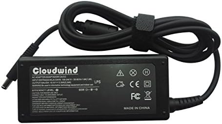 Cloudwind 19.5V 3.34A 65W Replacement Ac Adapter Charger for Dell Vostro 14 3458 15 3558 Latitude 13 7350 DA45NM131 DA45NM140 LA45NM131 LA45NM140 HA45NM140 03RG0T JHJX0;Dell Inspiron 11 13 14 15 17