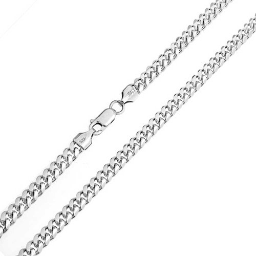 Bling jewelry 150 gauge mens 925 silver miami cuban cha…