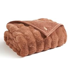 EverGrace Ultra Soft Luxury Fluffy Faux Rabbit Fur