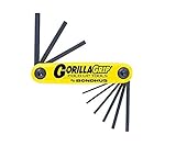 Bondhus 12591 GorillaGrip Set of 9 Hex Fold-up