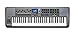 Novation Impulse 61 Keys USB bus-powered MIDI Controller Keyboard – Robust, ultra-responsive, full-size piano keyboard with aftertouch and velocity-sensitive pads – works on Mac or Windows