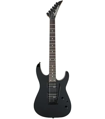 Amazon.com: Jackson JS Series Dinky JS11 - Black with Amaranth