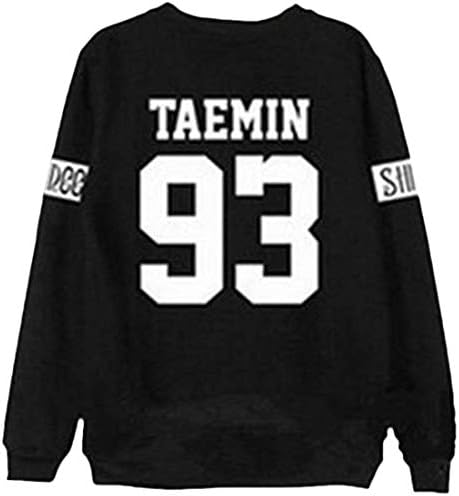 Unisex Casual Casual Round Neck Sweatshirt Letter Long Printed Clothing Sleeve Couple Couple Pullover Spring Autumn Tops Young Fashion Tops Elegant Casual