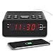 Clock Radio, Digital FM Bedside Alarm Clocks Radio with USB Charger Port for Bedrooms or Livingroom