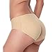 Women Sexy Skin Color Padded Panties Buttocks Push Up Lingerie Underwear S