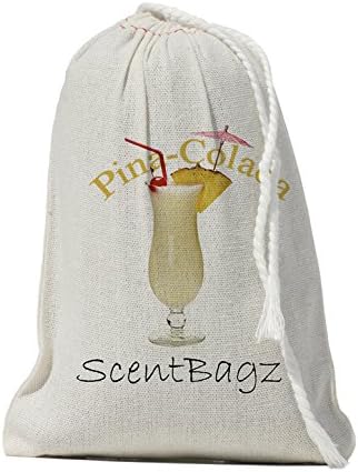 Scentbagz Multi-Purpose Powerful Air Freshener, Pina Colada, 4X6in.