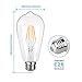 Antique LED Bulb, SHINE HAI 4W (40W Equivalent) ST64 Vintage Edison Light Bulb LED Lighting, 470 Lumen Warm White 2700K E26 Base, Pack of 6