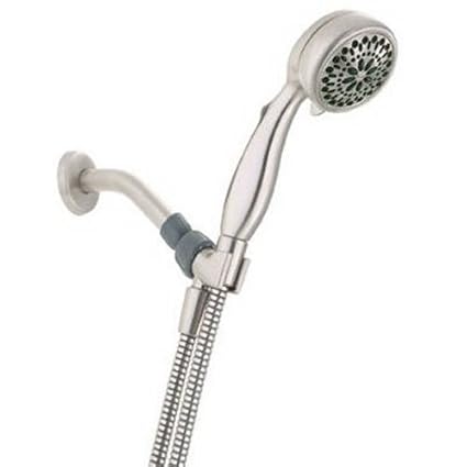 Delta 7 Spray Touch Clean Hand Held Shower Head With Hose Chrome