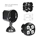 Motion Activated LED Night Light,CrazyFire LED Motion Security Light,Wireless LED Motion Spotlight Indoor Outdoor Flood Lights,Powered By 4pcs D-cell Batteries (43w Led Bulbs,600 Lumens)