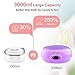 Paraffin Wax Machine for Hand and Feet, Relassy Paraffin Wax Bath, 3000ml Paraffin Wax Warmer, Quick Heating Paraffin Bath for Spa at Home, Purplethumb 4