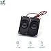 Mini Audio Magnet Raspberry Pi and Arduino Speaker 3 Watt 8 Ohm JST - PH2.0 Interface Balance Connect Rectangle Passive Horn Trumpet Loudspeaker