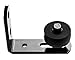 Hearth Creek Barn Door Floor Guide Stay Roller - Black Wall Mount for Sliding Door by Hearth Creek