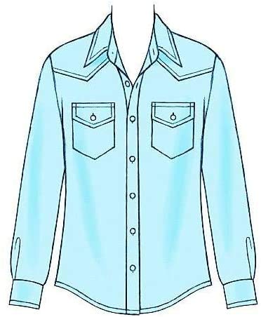 McCall's Patterns M6044 Men's Shirts, Size XN (X-XXL-XXXL), White