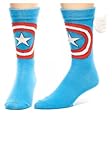 Marvel Captain America w/ Wings Crew Socks