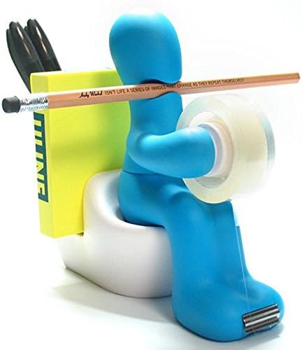 Butt Station Desk Office Tape Pen Card Paper Pencil Holder Organizer Desktop Home
