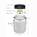 AGPtEK Solar Mason Jar Solar Lamp with Hook, Solar Led Light Up Sparkling Star for Glass Mason Jars and Garden Decor Solar Lights