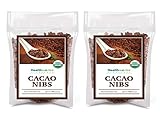 Healthworks Cacao Nibs Raw Organic, 2lb (2 1lb Packs)