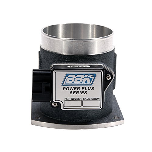 BBK 8007 76mm Mass Air Flow Meter MAF Sensor Calibrated For 19 lb Injectors, Cold Air Kit Calibration for Ford Mustang 5.0L (exc Cobra)