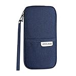 Multi-Functional Waterproof Passport Wallet Travel Document Organizer Holder