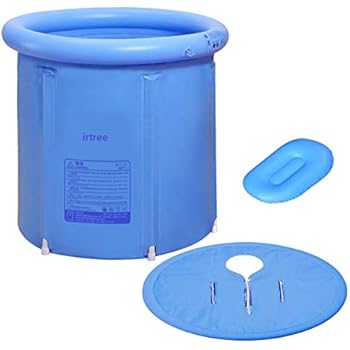 Inflatable Portable Plastic Bathtub,PVC Bath Tub Portable Soaking Tub Inflatable Spa For Adult Bathroom With Air Pump Large