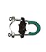 Upper Bounce Trampoline Enclosure Pole Connectors-Safety Pole Connectors – U-Shaped Clamps for Connecting Trampoline Poles - Fits Poles Measuring up-to 1.5
