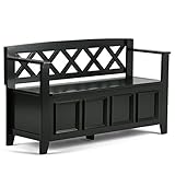 SIMPLIHOME Amherst SOLID WOOD 48 inch Wide Entryway