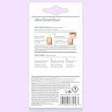 Nailene Ultra-Quick Nail Glue Clear 3g - Fast Bonding Nail Adhesive view 10