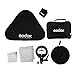 Godox 80x80cm Foldable Flash Softbox kit + S-Type Bracket Bowens Mount Holder for Studio Photography