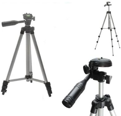 Pluvios Premium Lightweight Full Size Digital Camcorder Tripod with Quick Release + tripod carry bag for Vivitar DVR 508, DVR 650, DVR 560, DVR 740HD, DVR1020HD, DVR 945HD, DVR 790HD, DVR 830XHD, DVR 920, DVR 910HD, DVR 940XHD, DVR 620, DVR 925, DVR 410, DVR 400, DVR 610, DVR 805HD, DVR 745HD, DVR 780HD, DVR 865HD, DVR 620HD - 2 year warranty