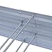 Galvanized Raised Garden Beds for Vegetables Metal Planter Boxes Outdoor Flower Bed Kit Steel Patio (6' x 3' x 1', Gray)