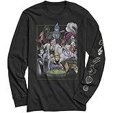 Disney Villains Group Collage Gaston Ursula Maleficent Hades Scar Hook Mens T-Shirt