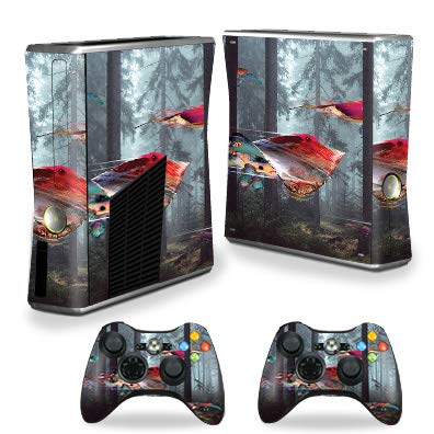 MightySkins Skin Compatible with Xbox 360 S Console - Stringray Forest | Protec…