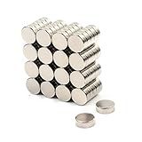 Deryun 8X3mm Round Cylinder Magnets Deep Diy Personalized Multi-Use For Fridge Door Whiteboard Magnetic Map Magnetic Screen Door Bulletin Boards Refrigerators 35 Pieces