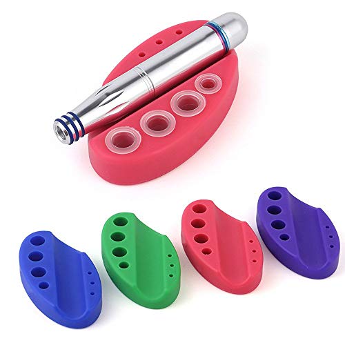 SMYTShop Machine Holder Permanent Makeup Tattoo Microblading Silicone Pigment Ink Cup (Purple)