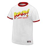 WWE Authentic Wear WWE Ronda Rousey Rowdy Ronda Rousey T-Shirt White Medium