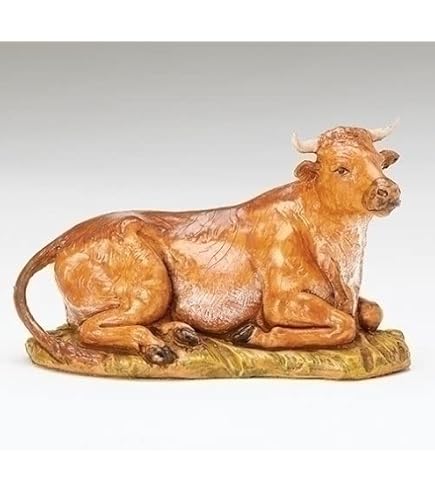 Fontanini 7.5 Inch Mary's Donkey Nativity Figurine - Hand-Painted, Classic Christmas Decoration - View #9