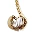 Dearest Mine Gold-tone Secret Message Ball Locket Necklace