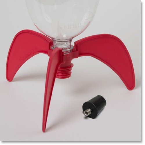 Relationshipware StratoFins Screw-on Water Rocket Fins + Rubber Stopper Launcher