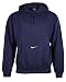 Nike Men's Team Classic Fleece Pullover Hoodie-Navy-2XL